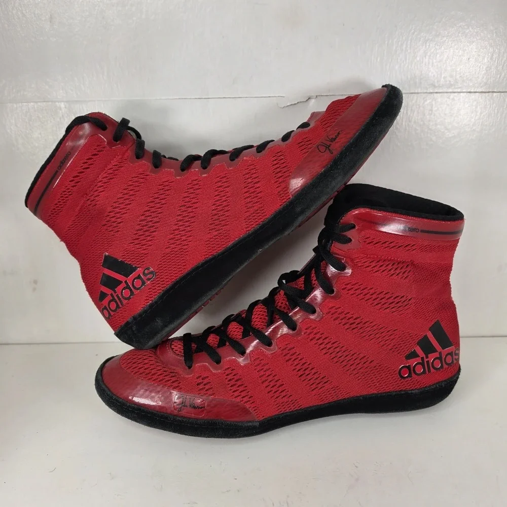 Adidas Adizero‎ OG Jake Varner Rare Wrestling Shoes Size 10 Boxing MMA 2015 Mesh